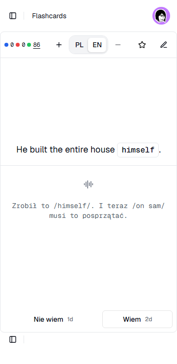 RevoMemo App Interface